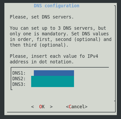 Configuración de DNS