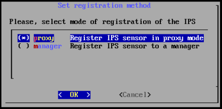 IPS Registration Configuration