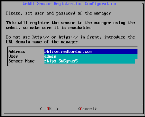 IPS Registration Configuration