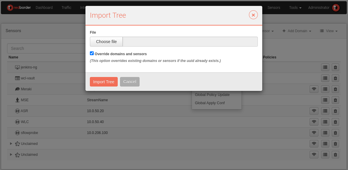 Tree Import