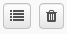 Edit and Delete Icons